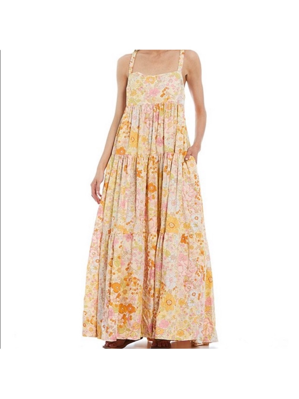 Free people park slop maxi dress